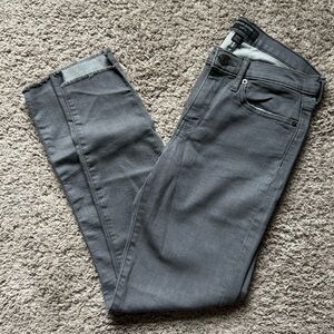 Banana Republic gray skinny jeans